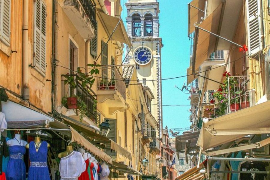 CORFU TOWN Day or Night